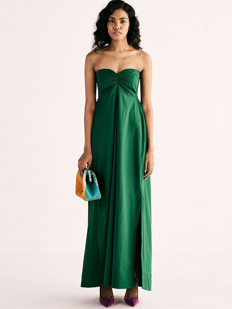 Emarald Gaze Gown DRESSES KHARA KAPAS   