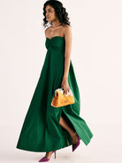 Emarald Gaze Gown DRESSES KHARA KAPAS   