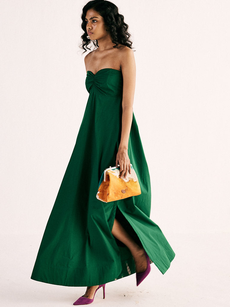 Emarald Gaze Gown DRESSES KHARA KAPAS   