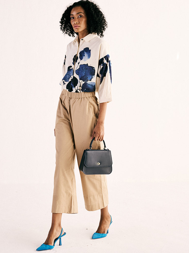 Blue Orchid Dream Shirt TOPS KHARA KAPAS   