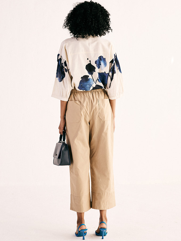 Blue Orchid Dream Shirt TOPS KHARA KAPAS   