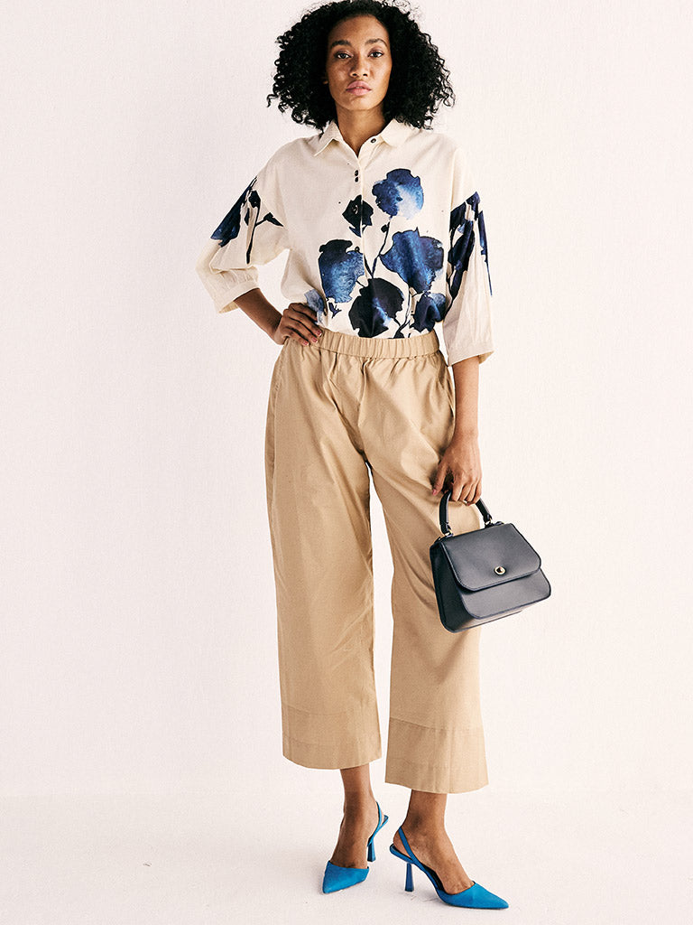 Blue Orchid Dream Shirt TOPS KHARA KAPAS   