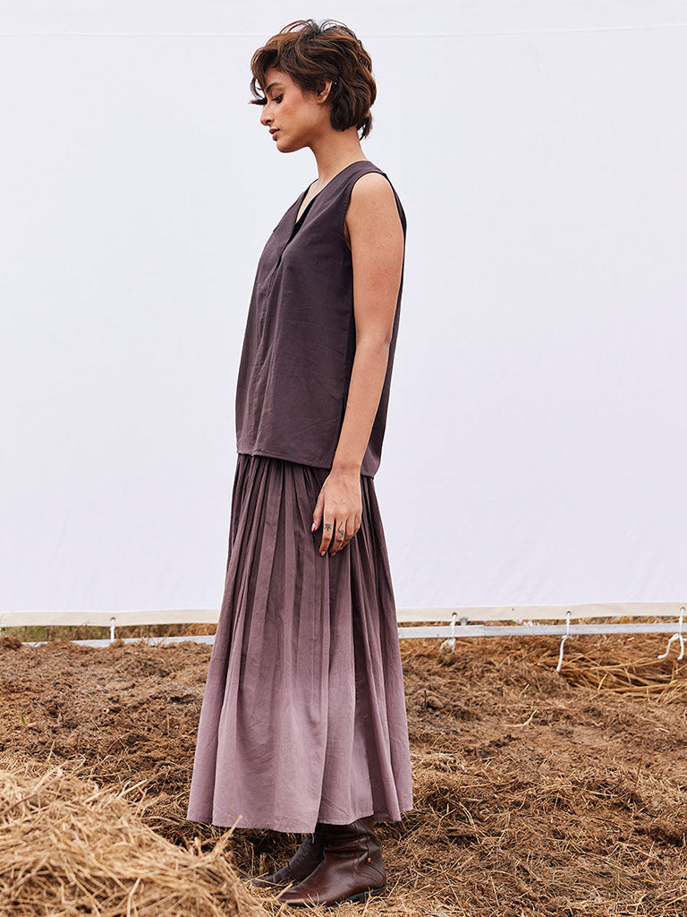 Plum Co-ord Set SETS KHARA KAPAS   