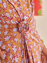 Load image into Gallery viewer, Rose Kaftan Skirt Co-ord SETS Khajoor
