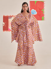 Load image into Gallery viewer, Rose Kaftan Skirt Co-ord SETS Khajoor
