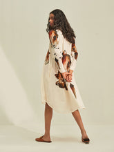 Load image into Gallery viewer, Myna Shirt Dress DRESSES KHARA KAPAS   
