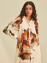 Load image into Gallery viewer, Myna Shirt Dress DRESSES KHARA KAPAS   

