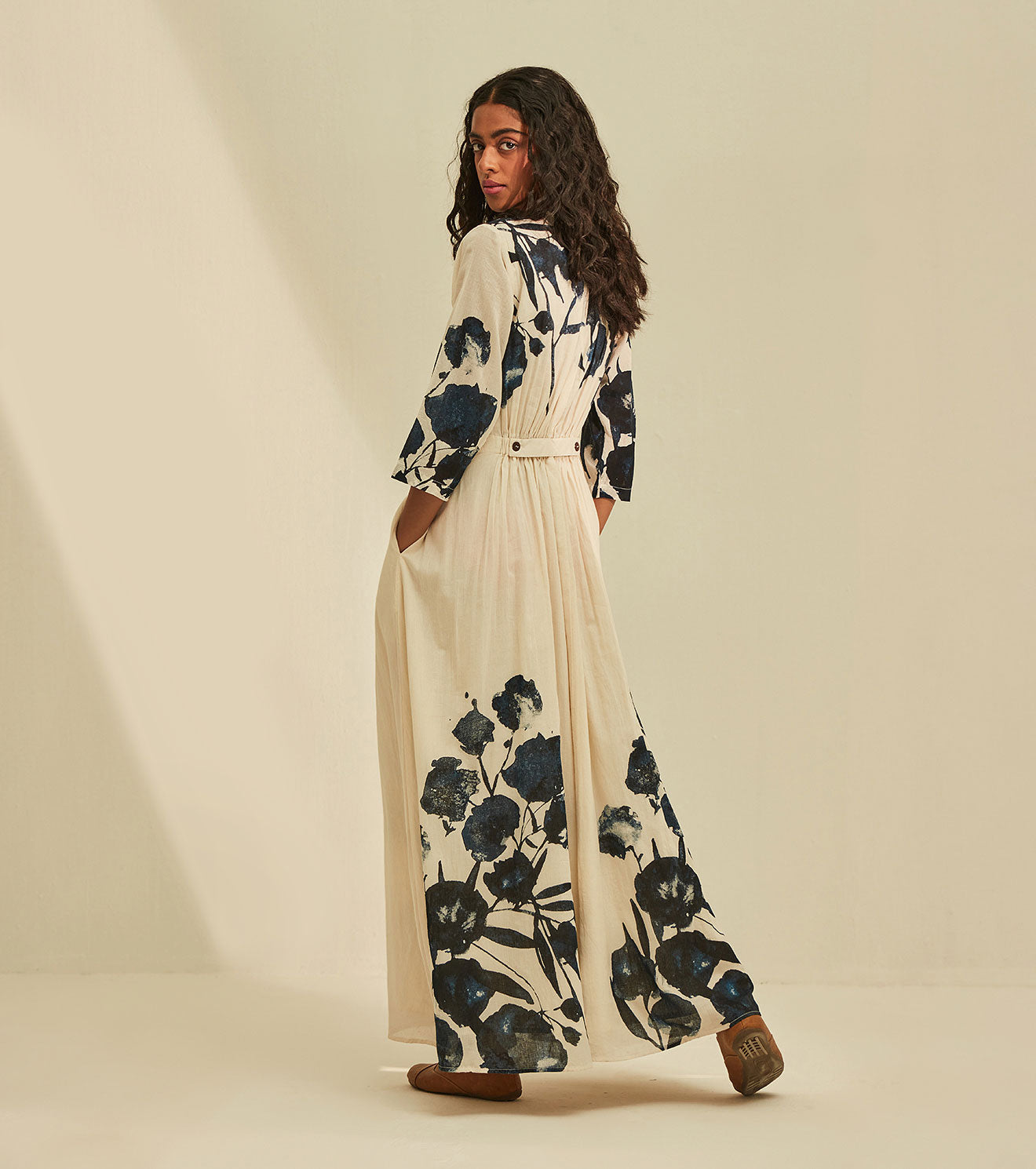 Blue Forest Dress DRESSES KHARA KAPAS   