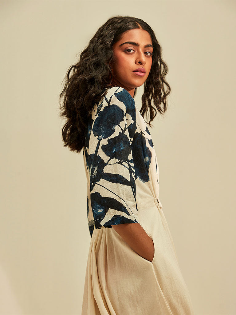 Blue Forest Dress DRESSES KHARA KAPAS   