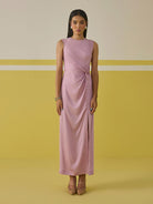 Lavender Blossom Knotted Dress DRESSES SUI