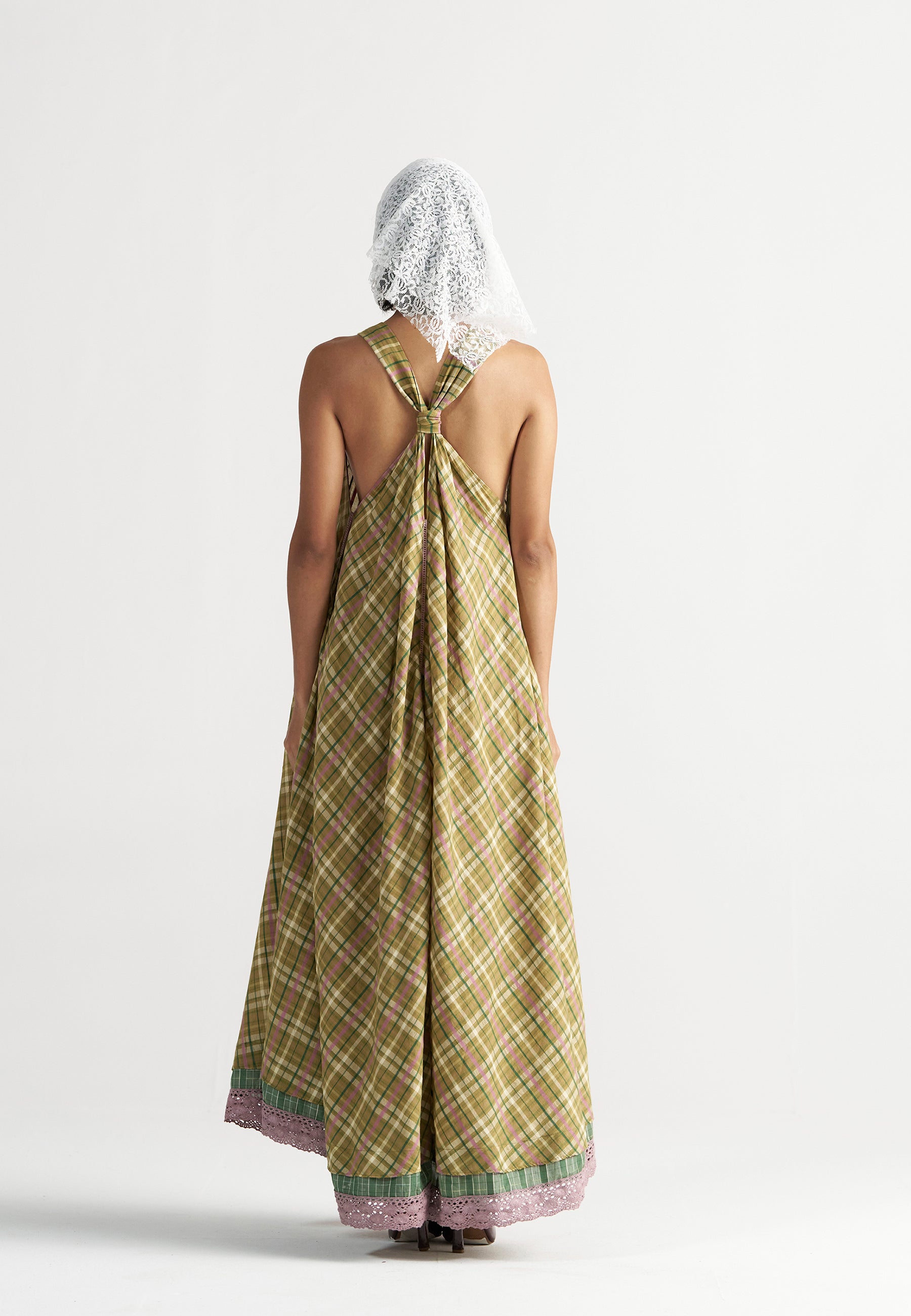 Madeleine Picnic Yellow Maxi Dress DRESSES IKKIVI