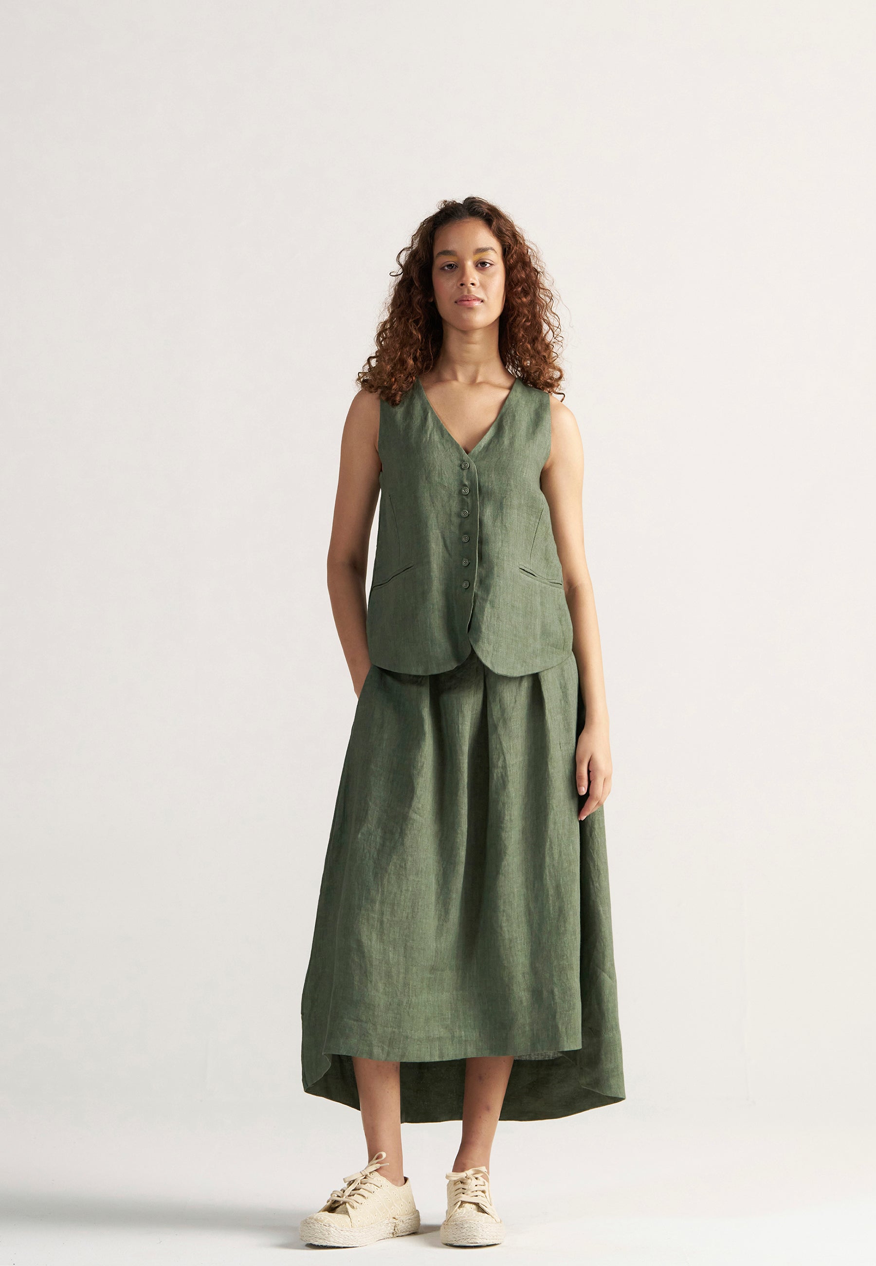 Afternoon Affair Sage Green Co-ord Set SETS IKKIVI