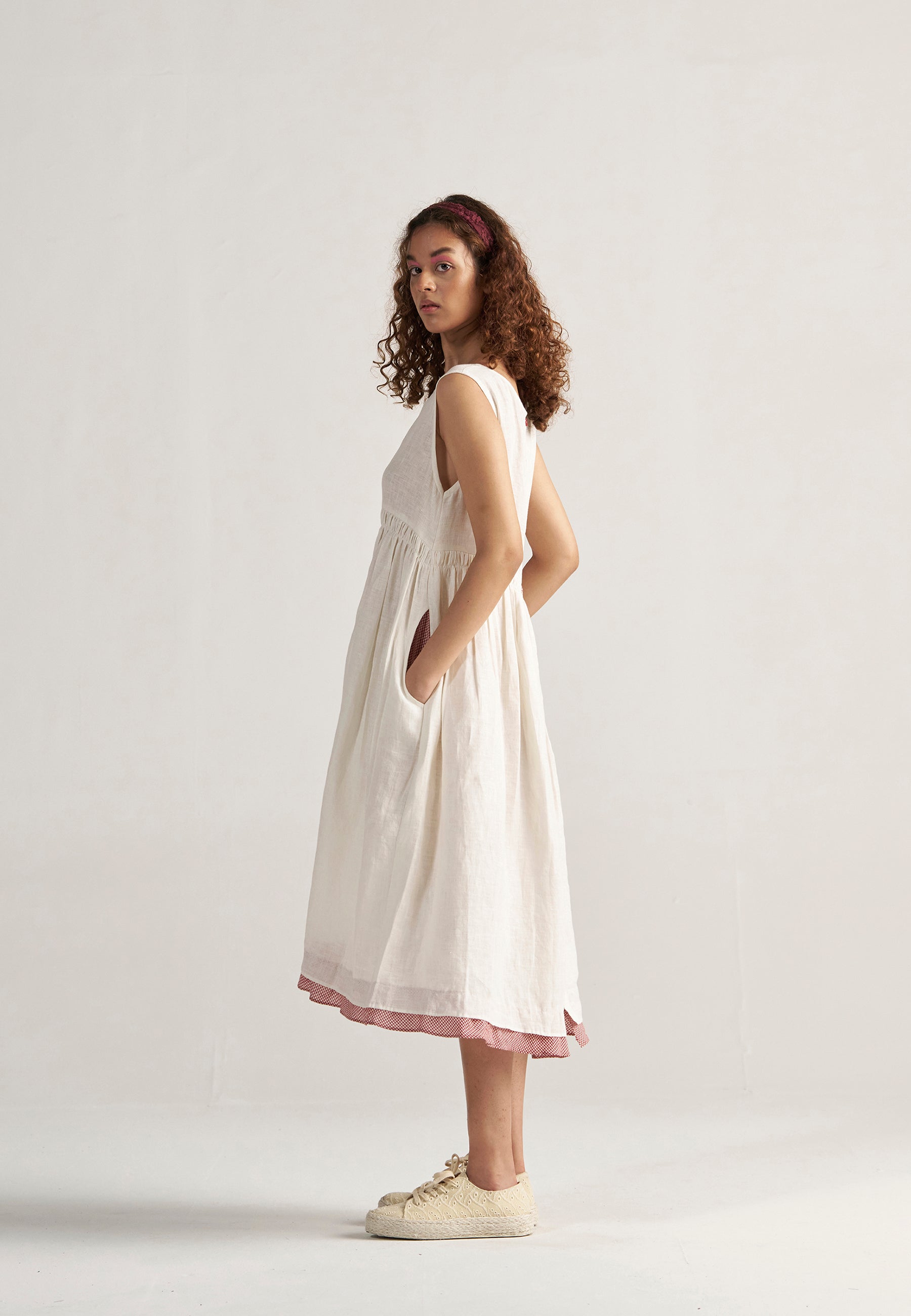 Simply Her Ivory Dress DRESSES IKKIVI