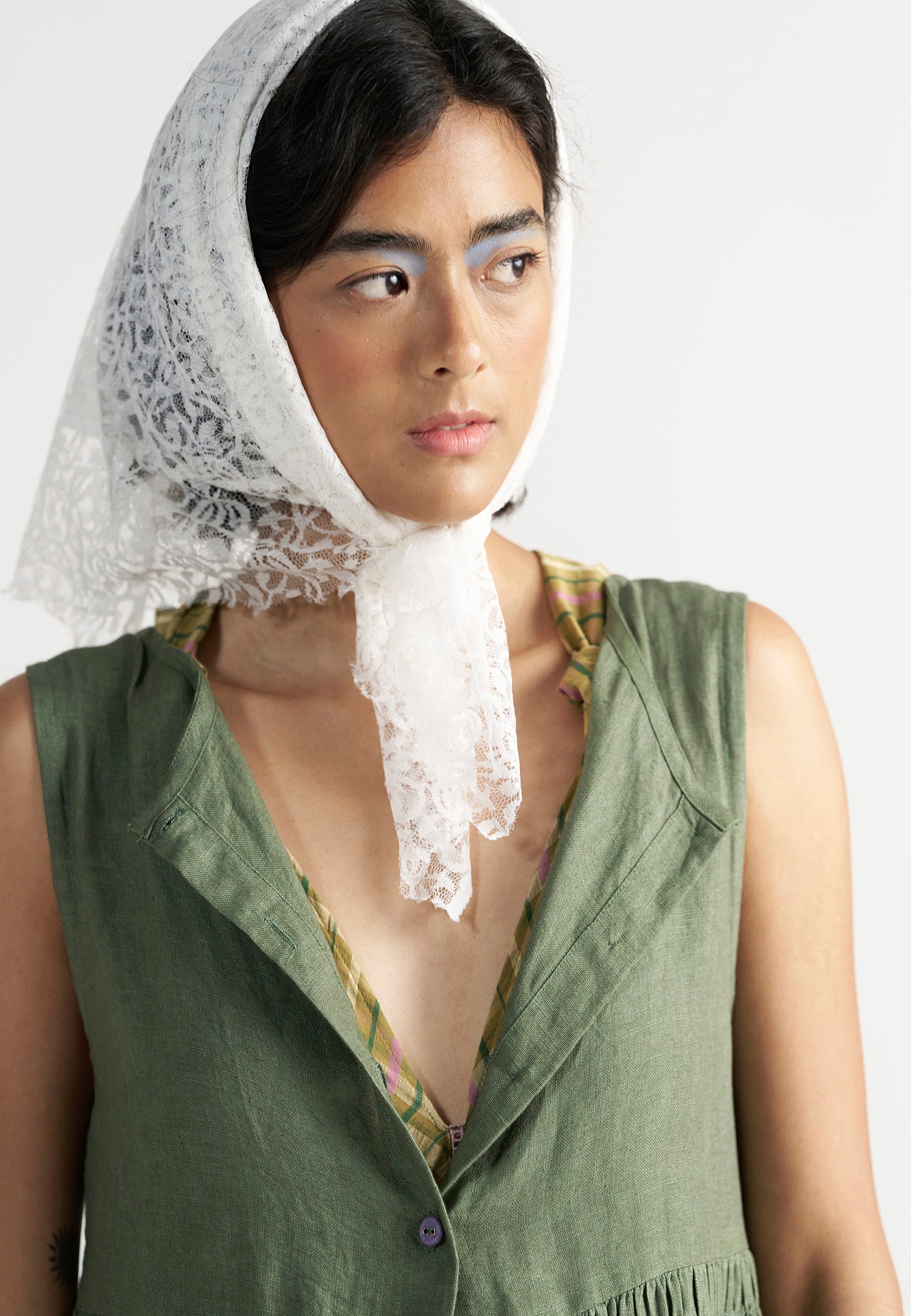 Simply Her Green Sage Dress DRESSES IKKIVI