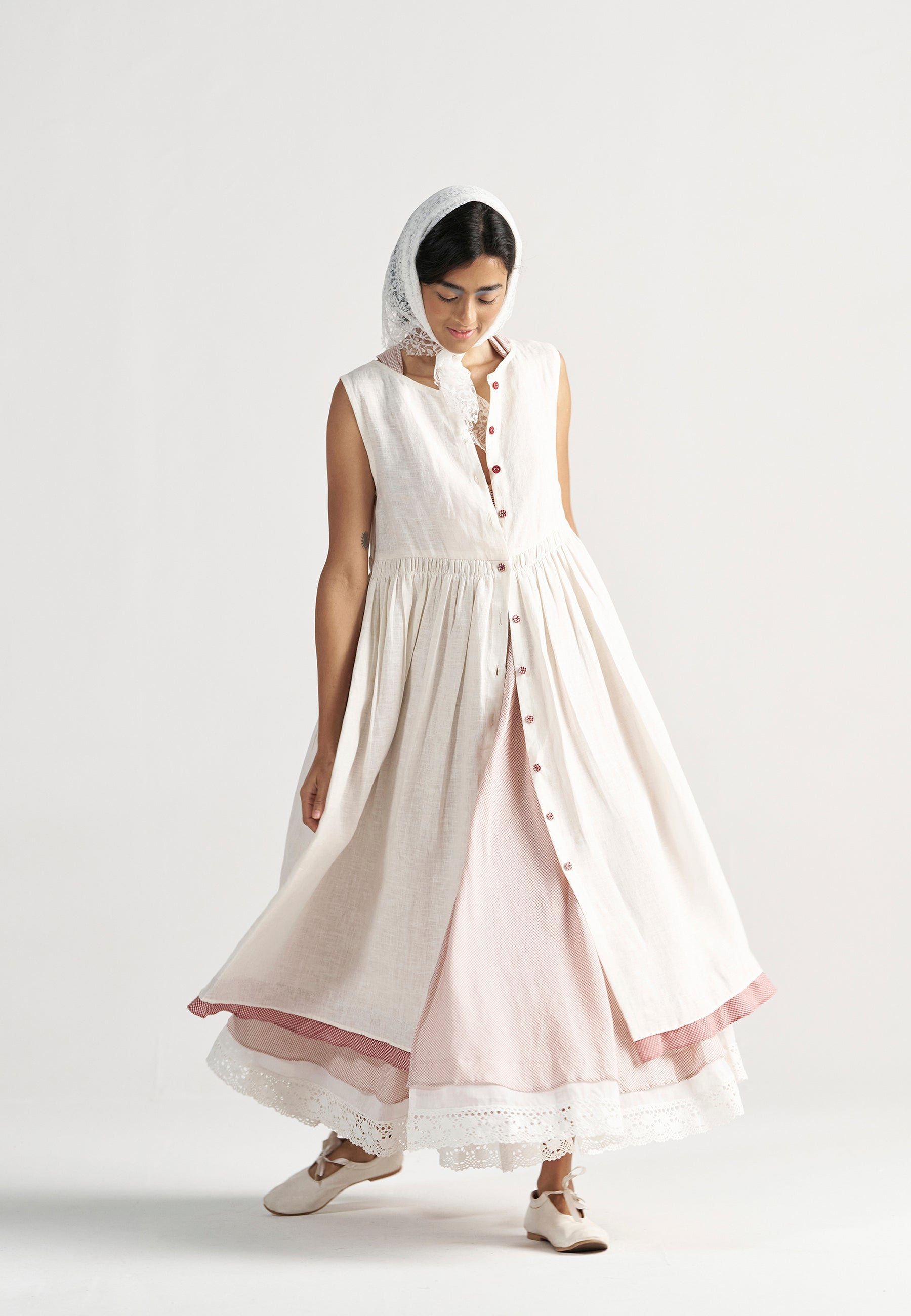 Simply Her Ivory Dress DRESSES IKKIVI