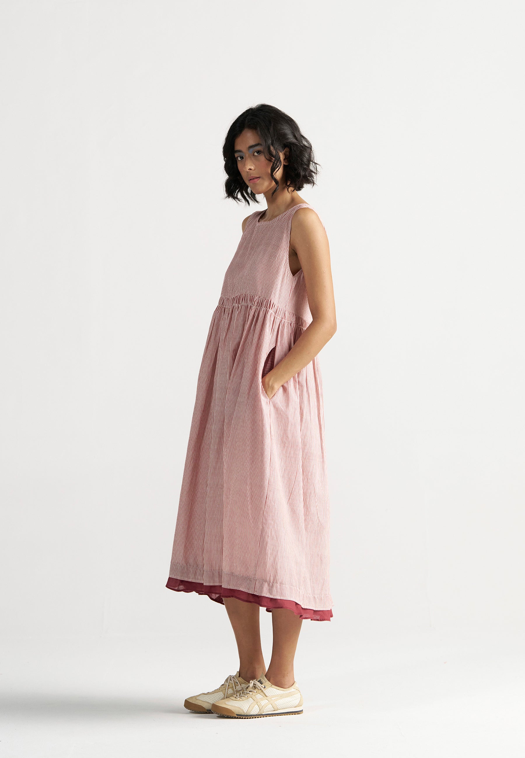 Simply Her Crimson Line Dress DRESSES IKKIVI