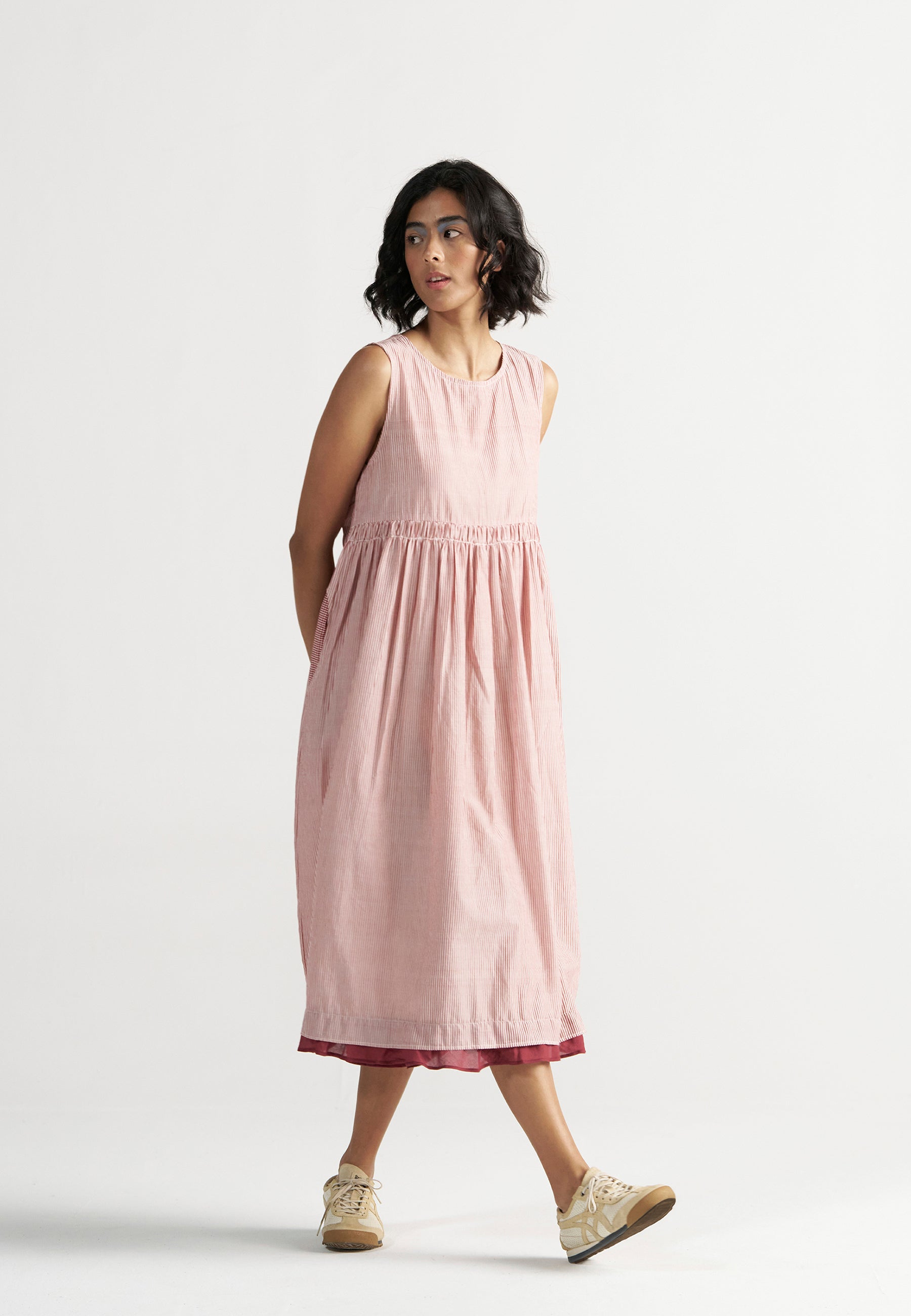 Simply Her Crimson Line Dress DRESSES IKKIVI