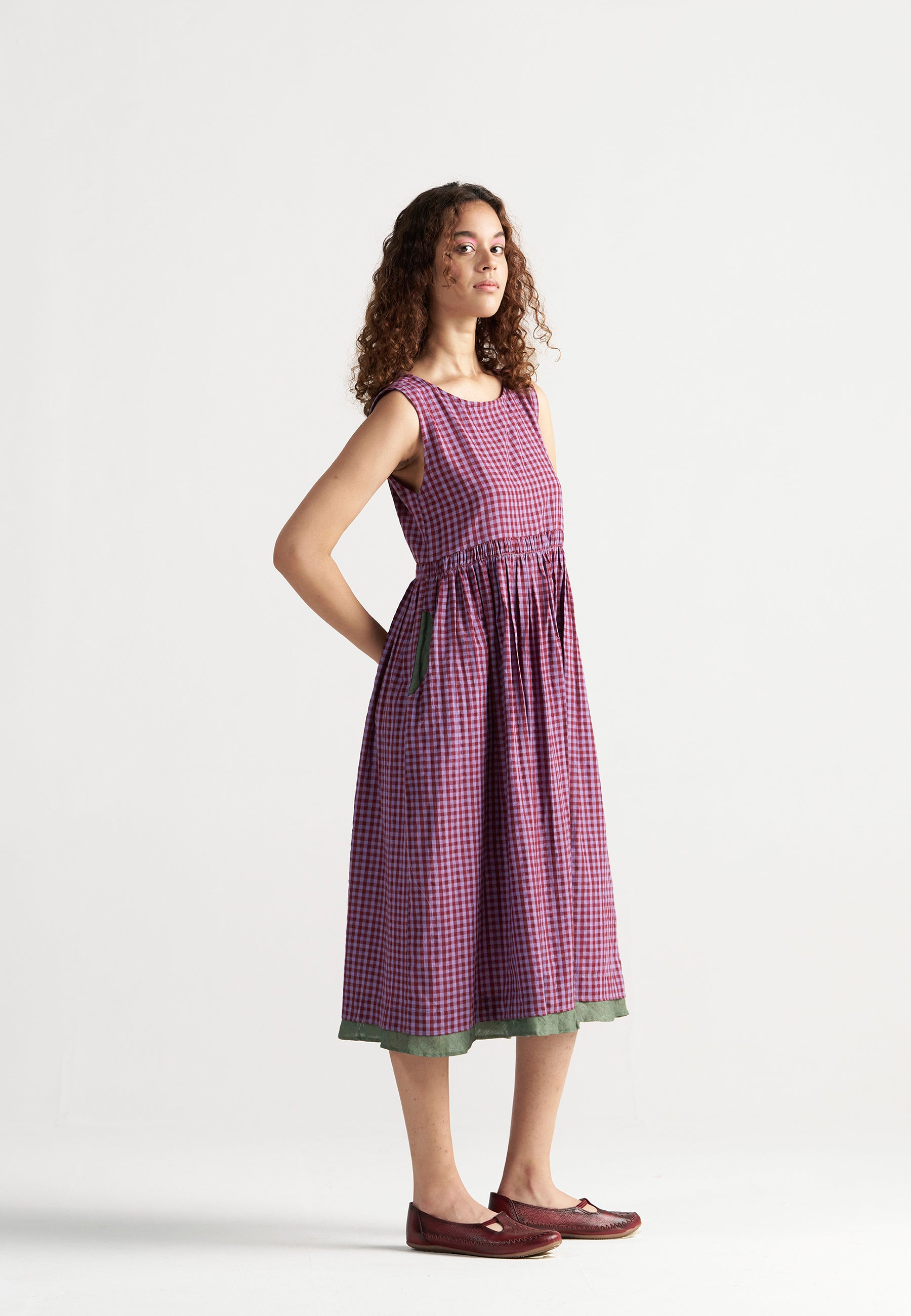 Simply Her Tea Plum Dress DRESSES IKKIVI