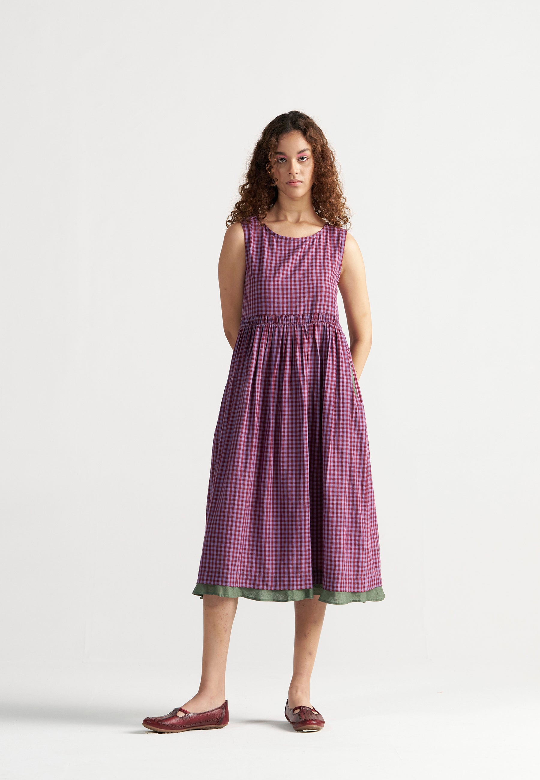 Simply Her Tea Plum Dress DRESSES IKKIVI