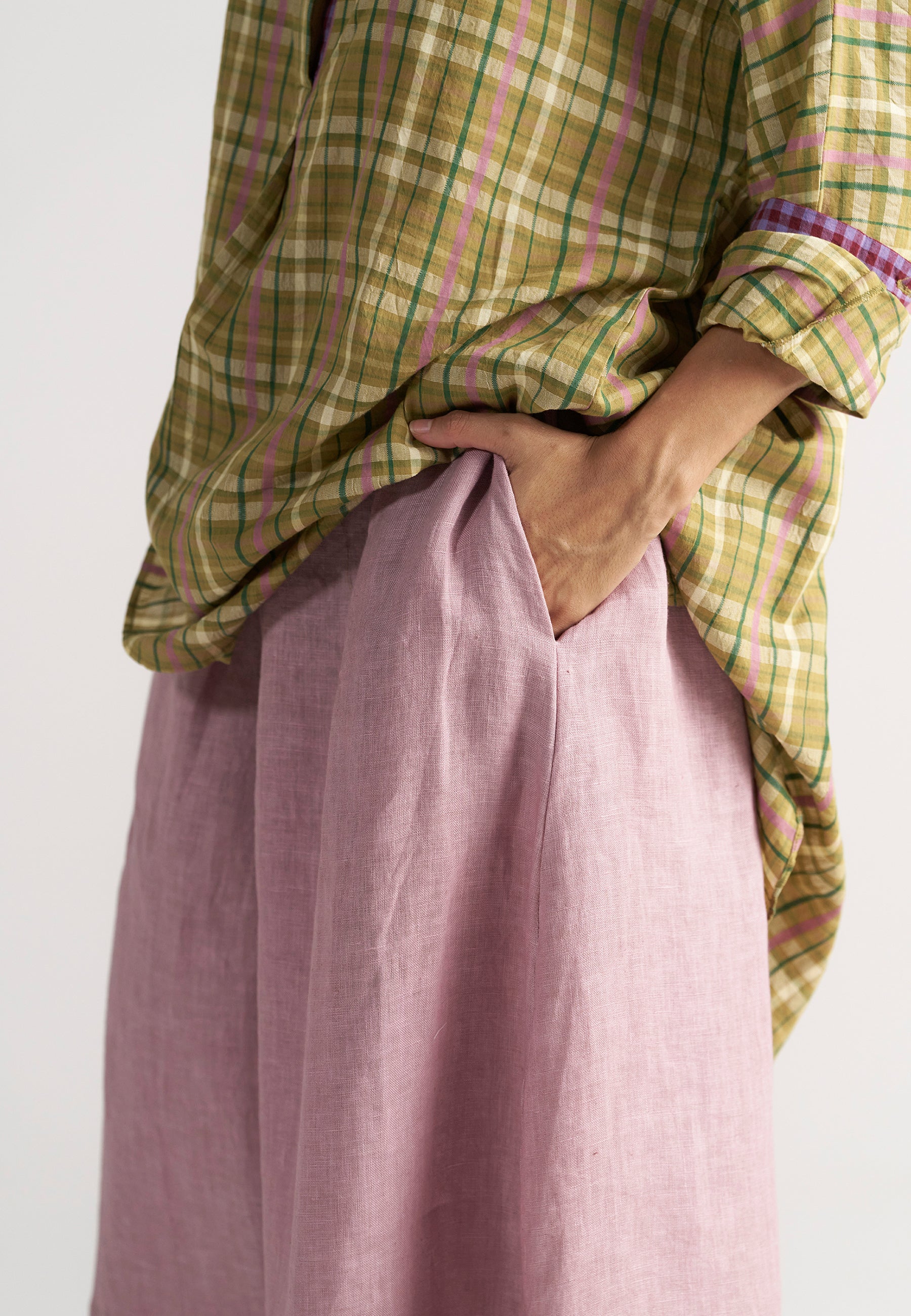 Checkmate Picnic Yellow Checkered Shirt TOPS IKKIVI