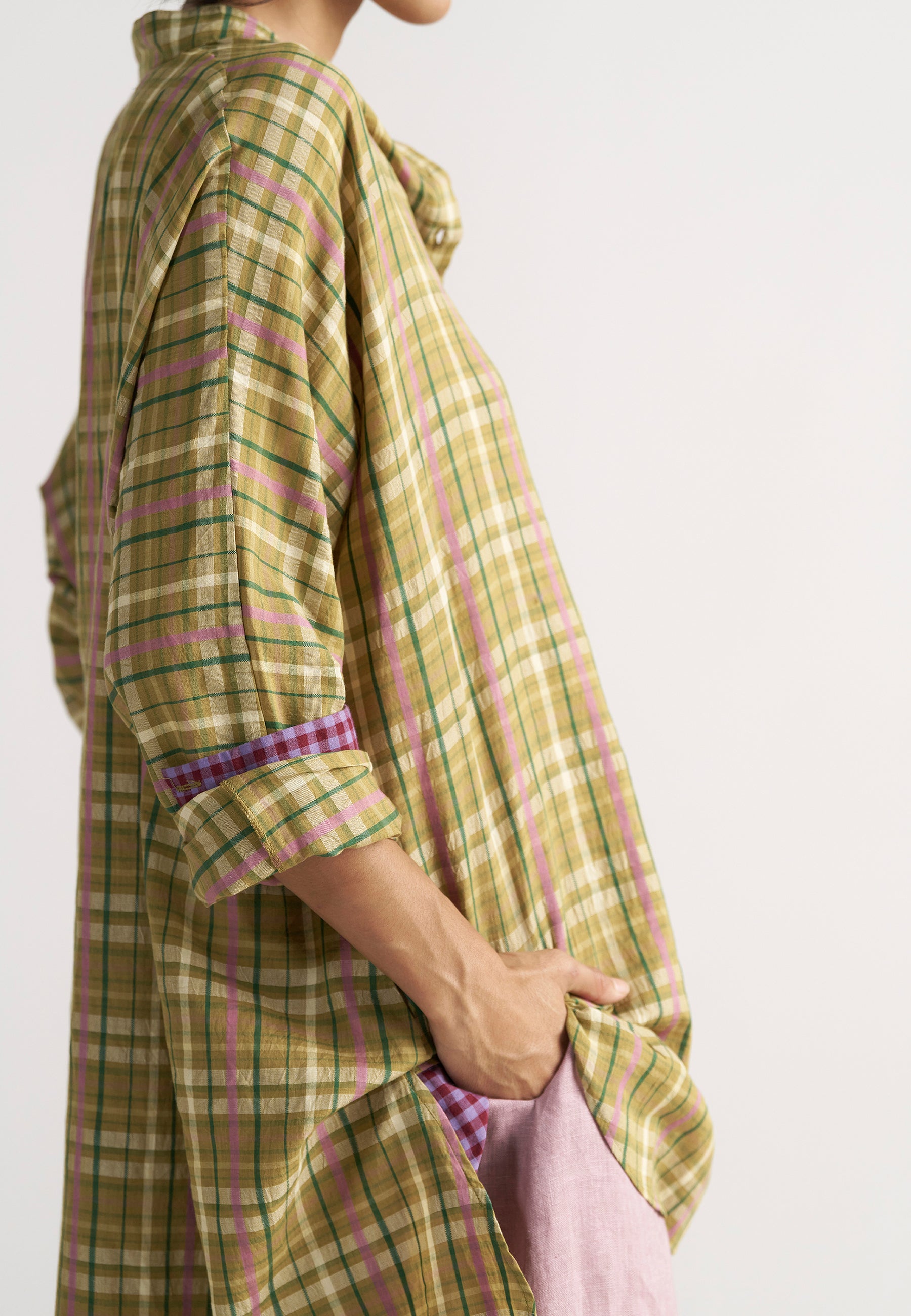 Checkmate Picnic Yellow Checkered Shirt TOPS IKKIVI