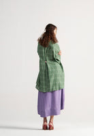 Checkmate Green Checkered Shirt TOPS IKKIVI