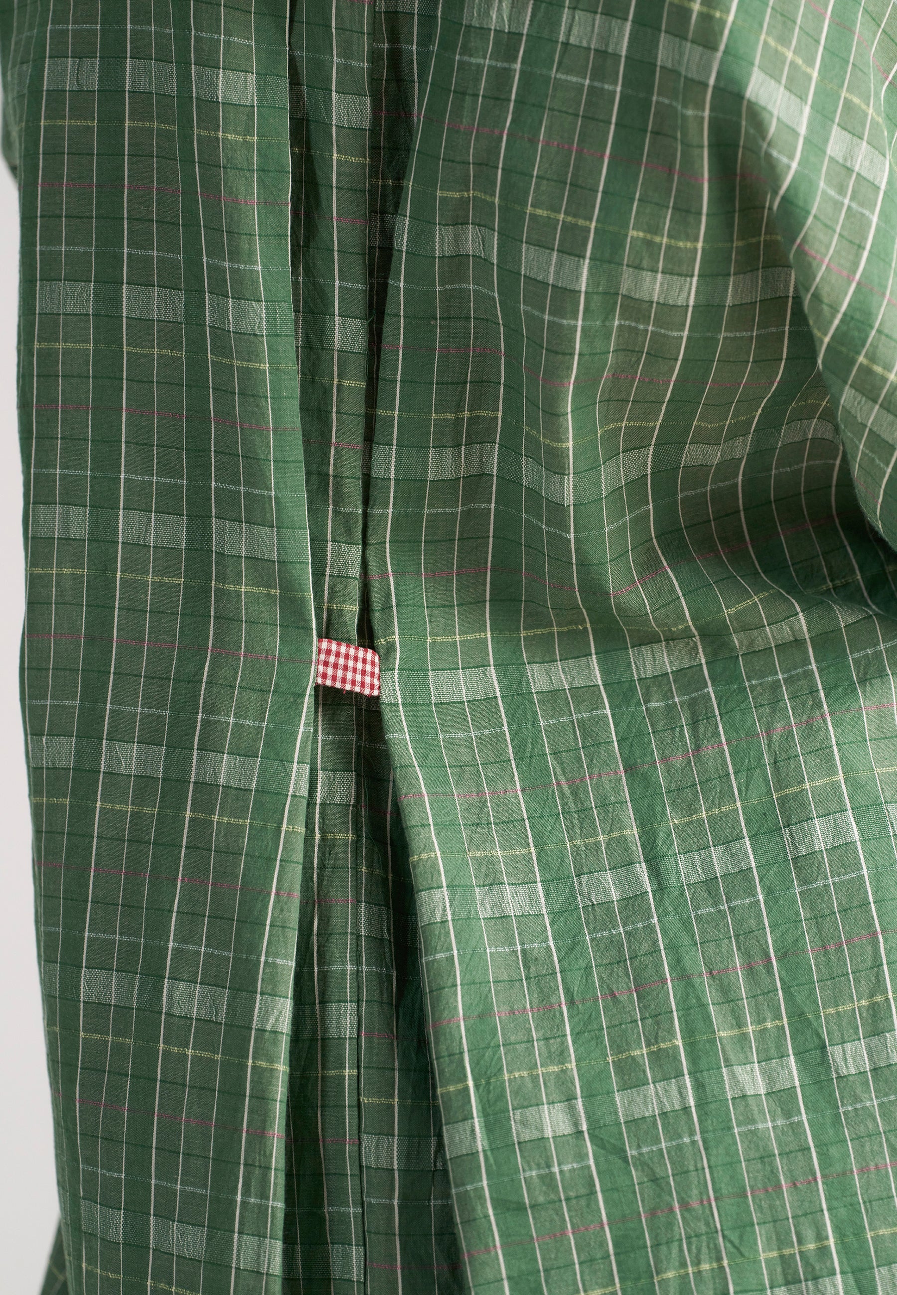 Checkmate Green Checkered Shirt TOPS IKKIVI