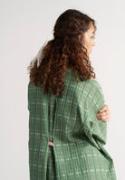 Checkmate Green Checkered Shirt TOPS IKKIVI