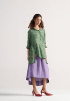 Checkmate Green Checkered Shirt TOPS IKKIVI