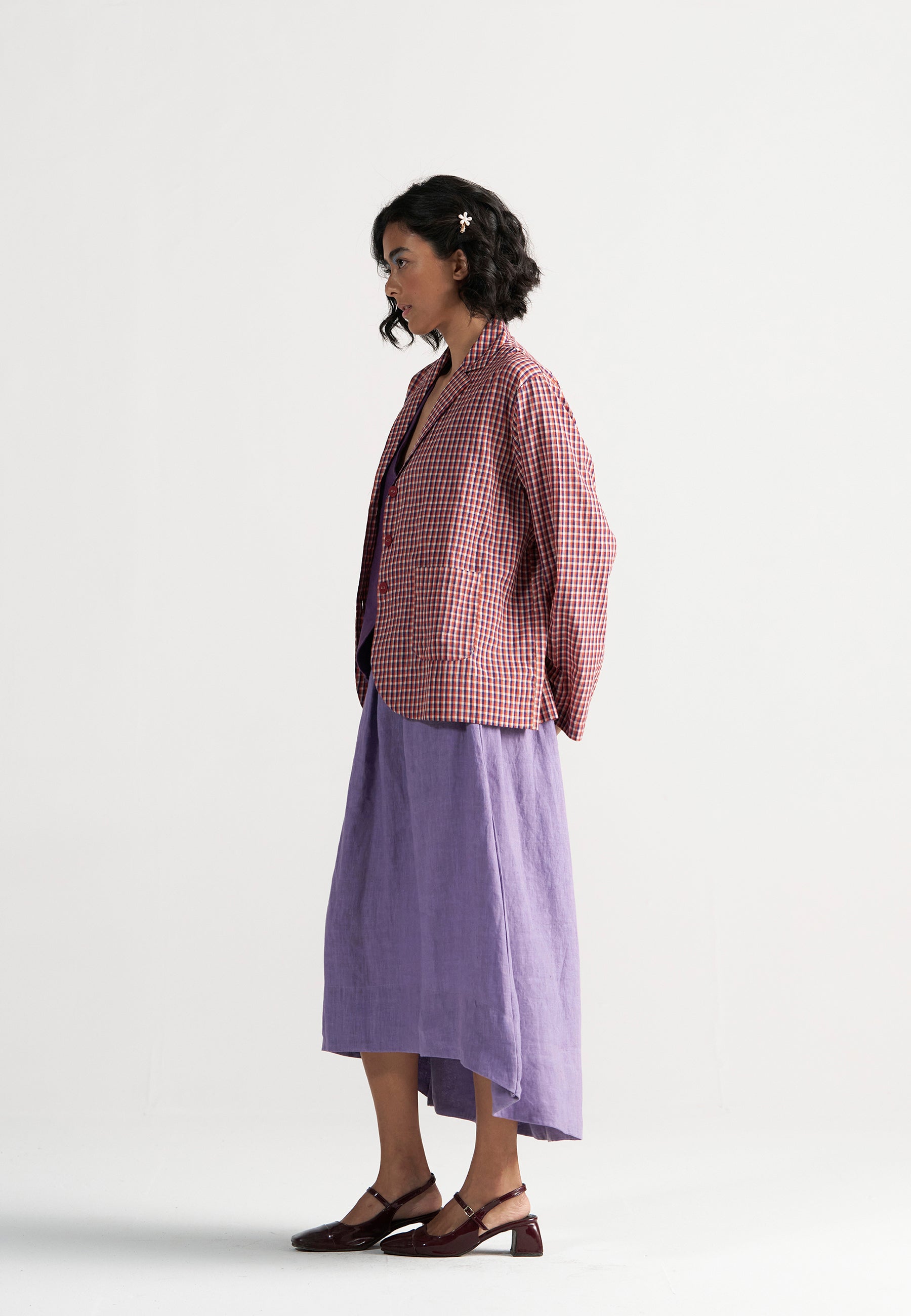 Tea Room School Grid Blazer JACKETS IKKIVI