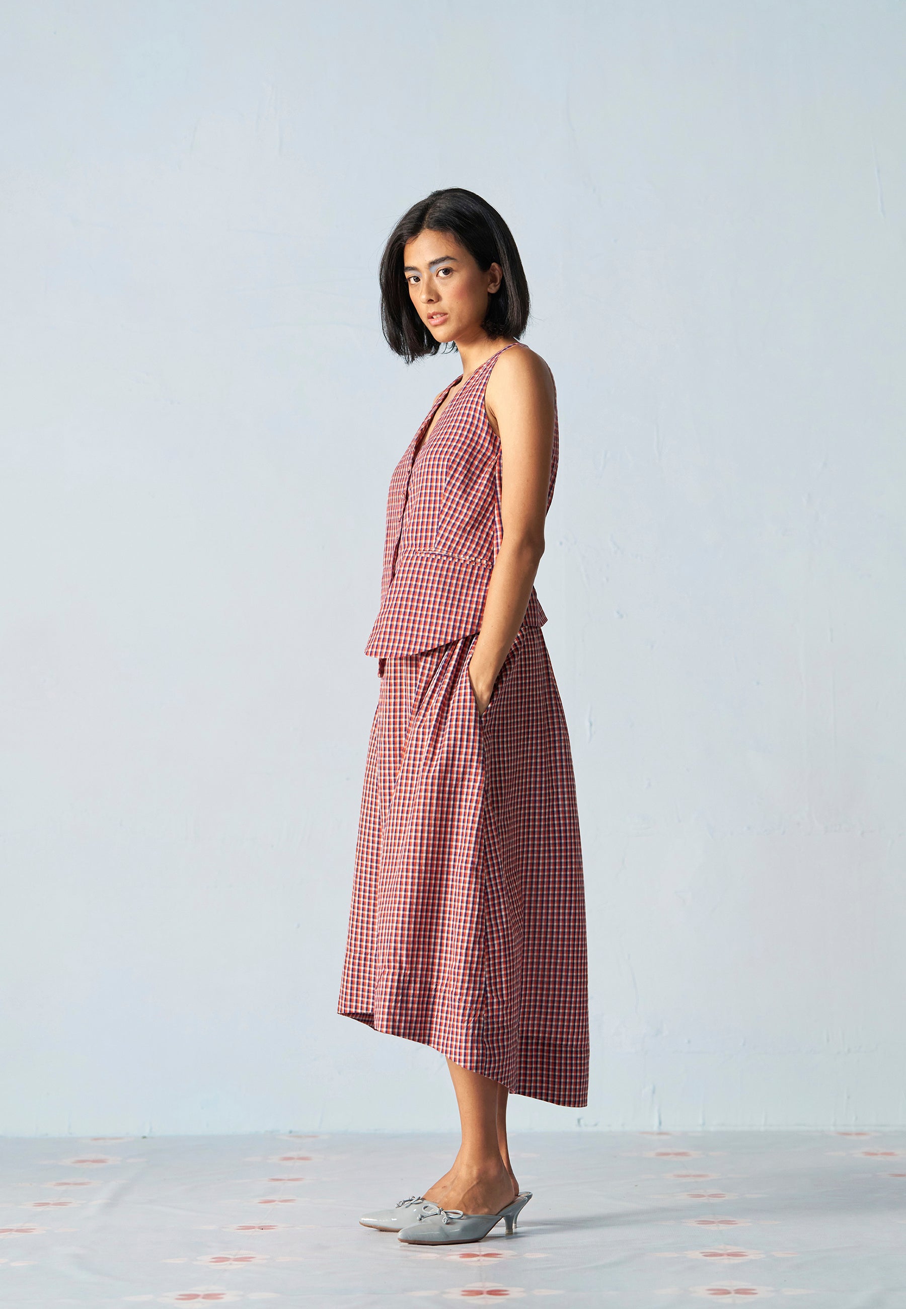 Afternoon Affair School Grid Co-ord Set SETS IKKIVI