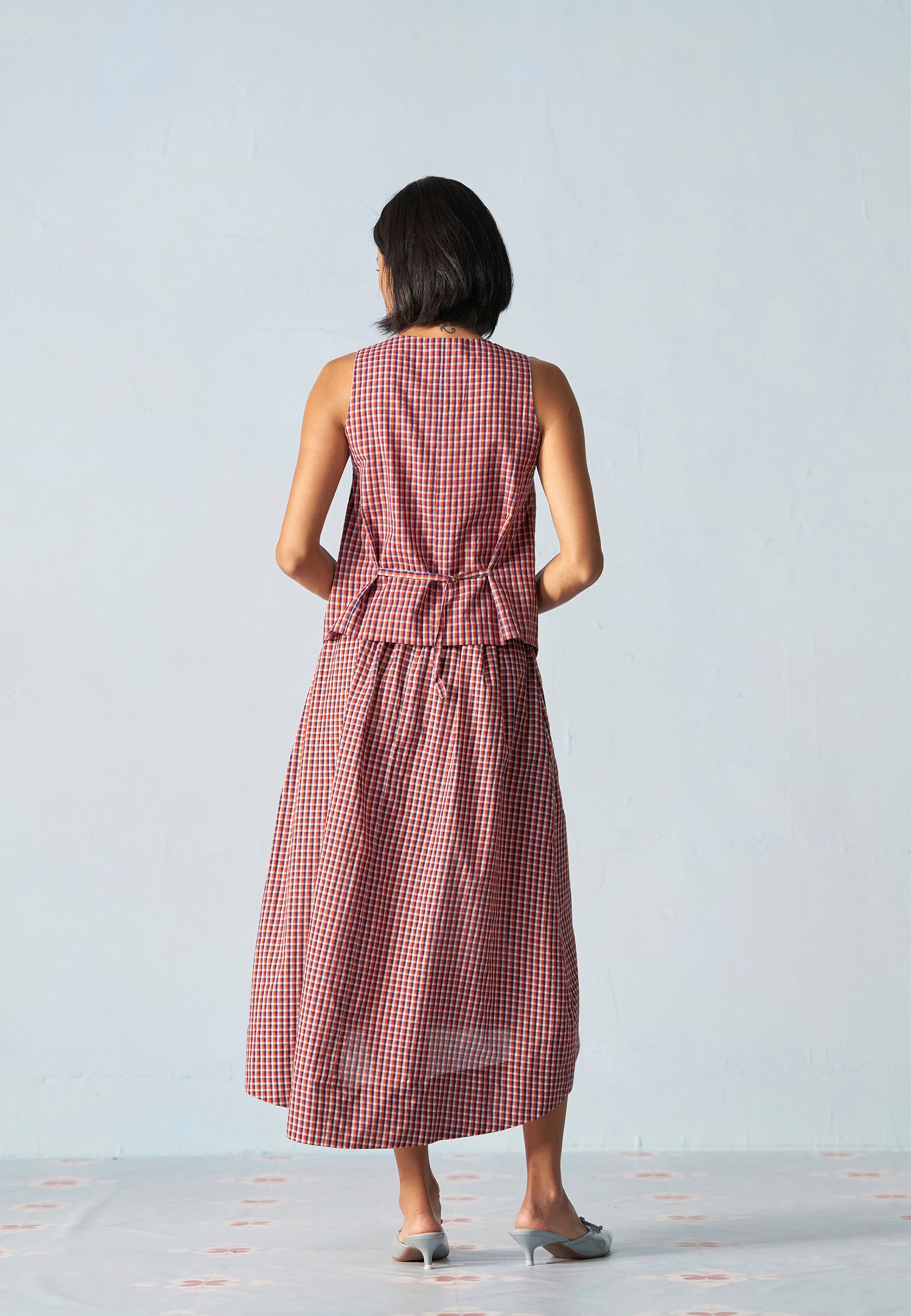 Afternoon Affair School Grid Co-ord Set SETS IKKIVI