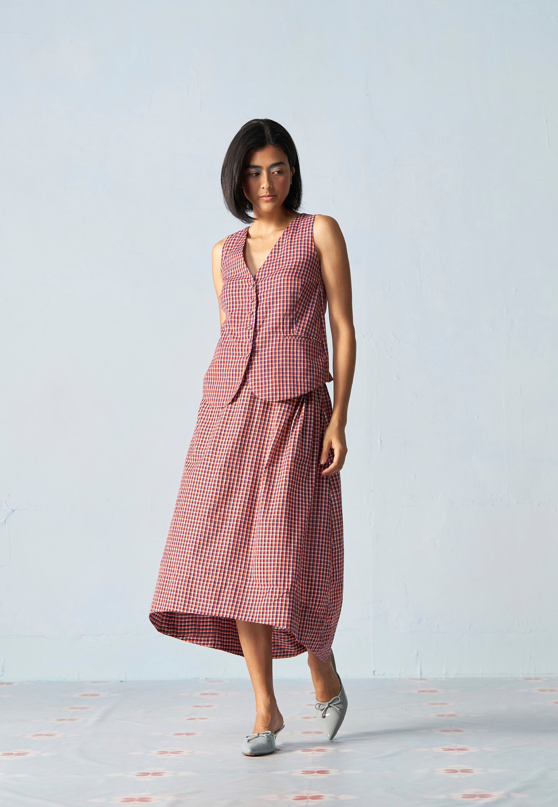 Afternoon Affair School Grid Co-ord Set SETS IKKIVI