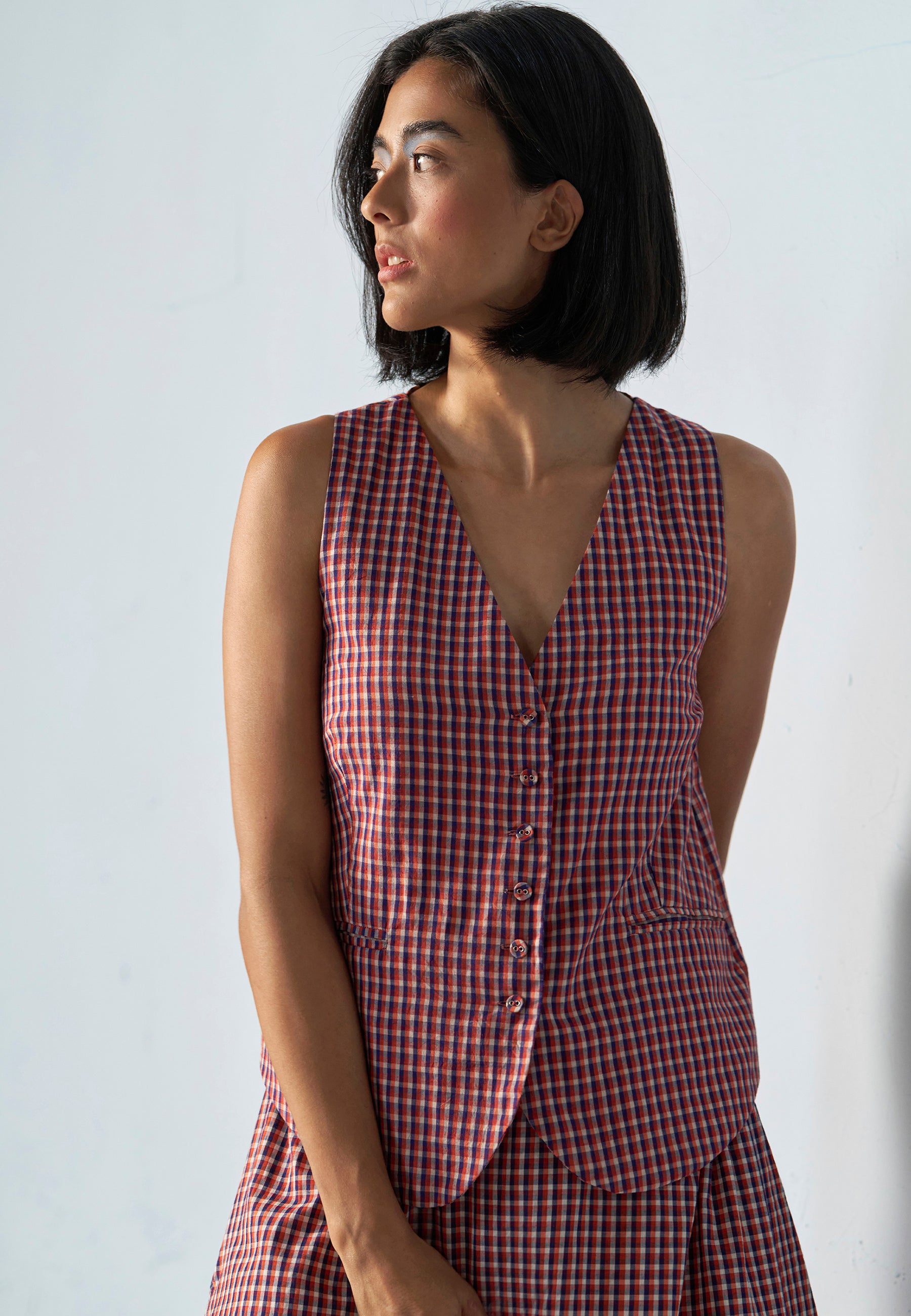 Afternoon Affair School Grid Co-ord Set SETS IKKIVI