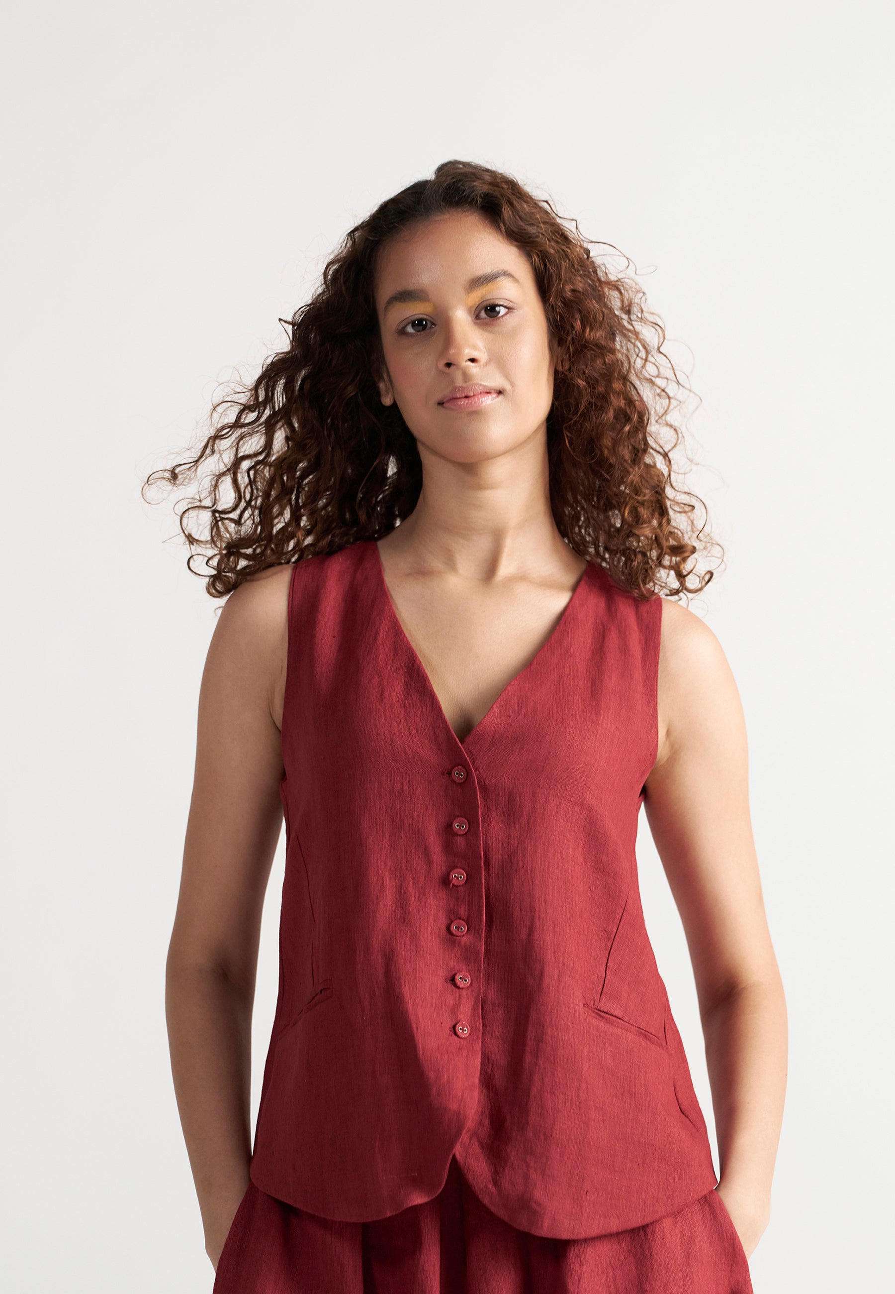 Afternoon Affair Crimson Co-ord Set SETS IKKIVI