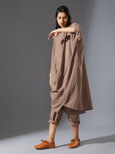 Load image into Gallery viewer, Ribbed Collar Cowl Tunic Set SETS Mati
