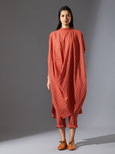 Load image into Gallery viewer, Ribbed Collar Cowl Tunic Set SETS Mati
