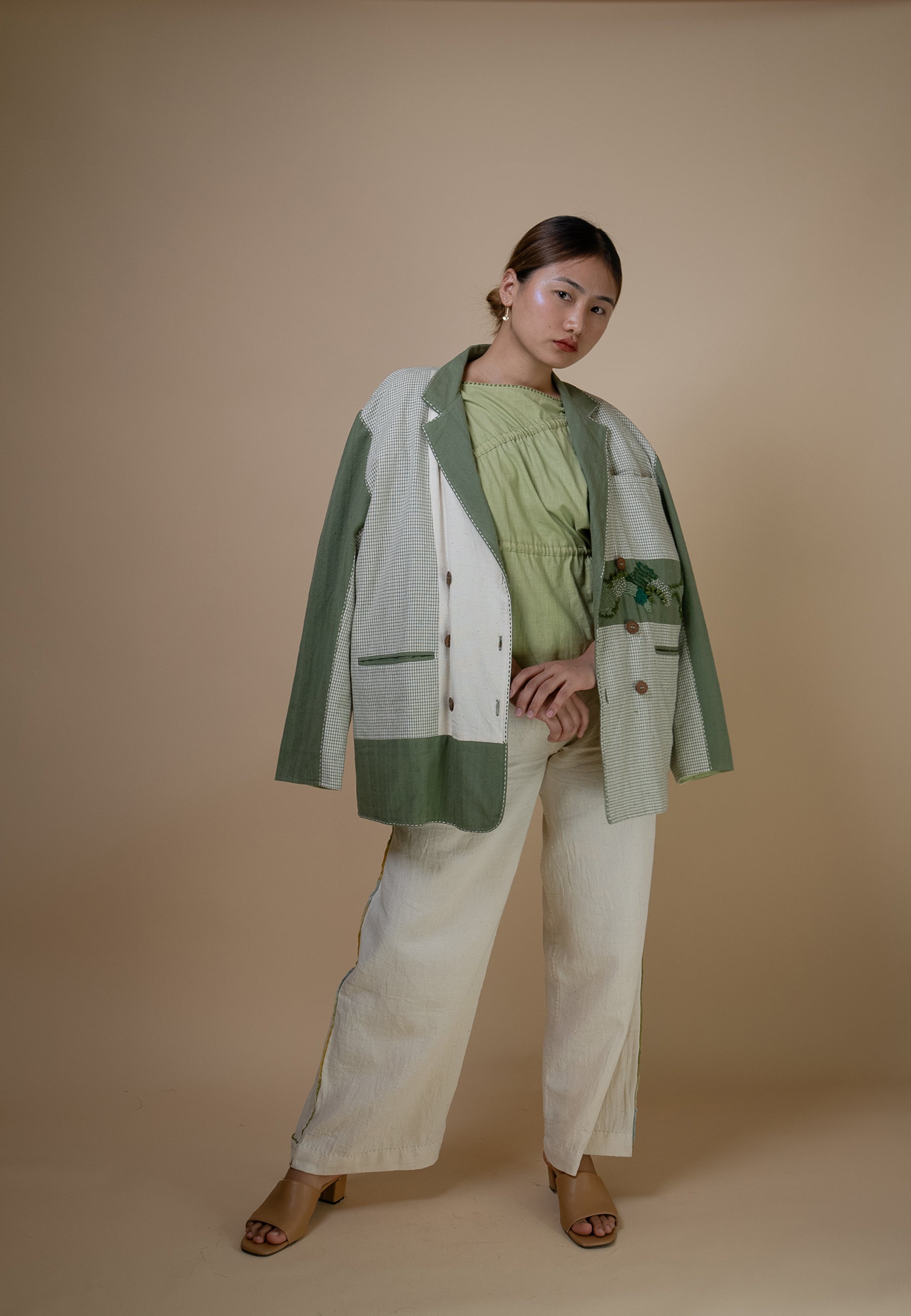 Meadows Unisex Double Breasted Blazer JACKETS IKKIVI