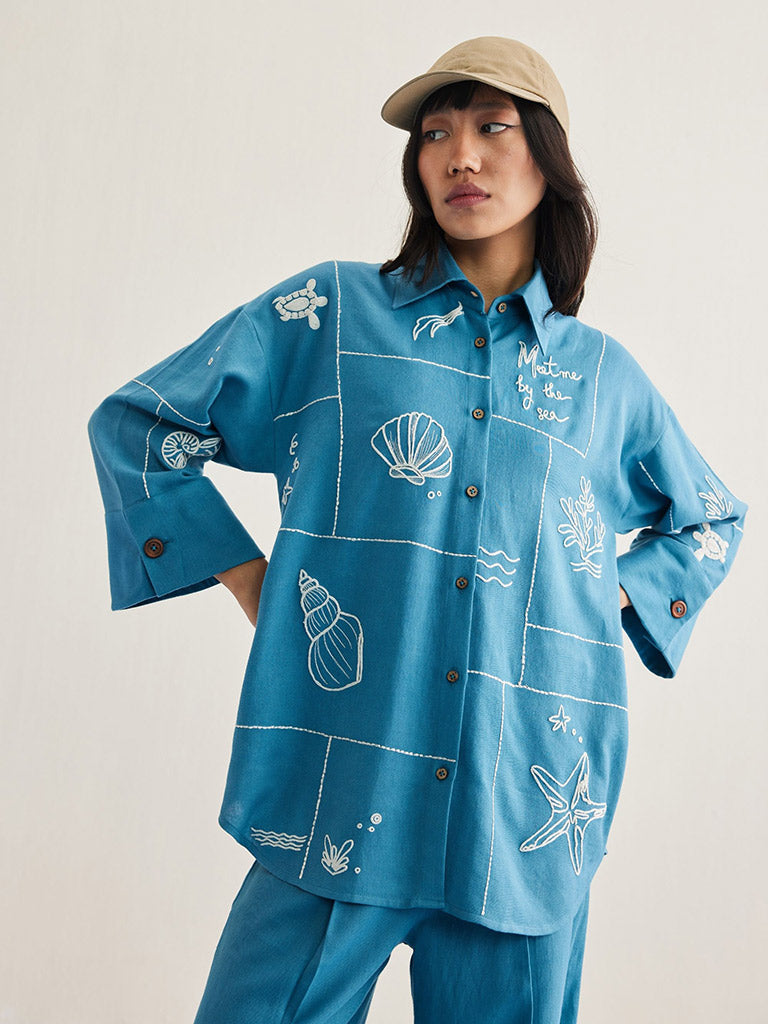 Meet Me By The Sea Shirt TOPS SUI