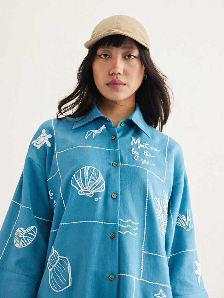Meet Me By The Sea Shirt TOPS SUI