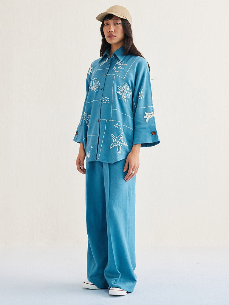 Meet Me By The Sea Shirt TOPS SUI