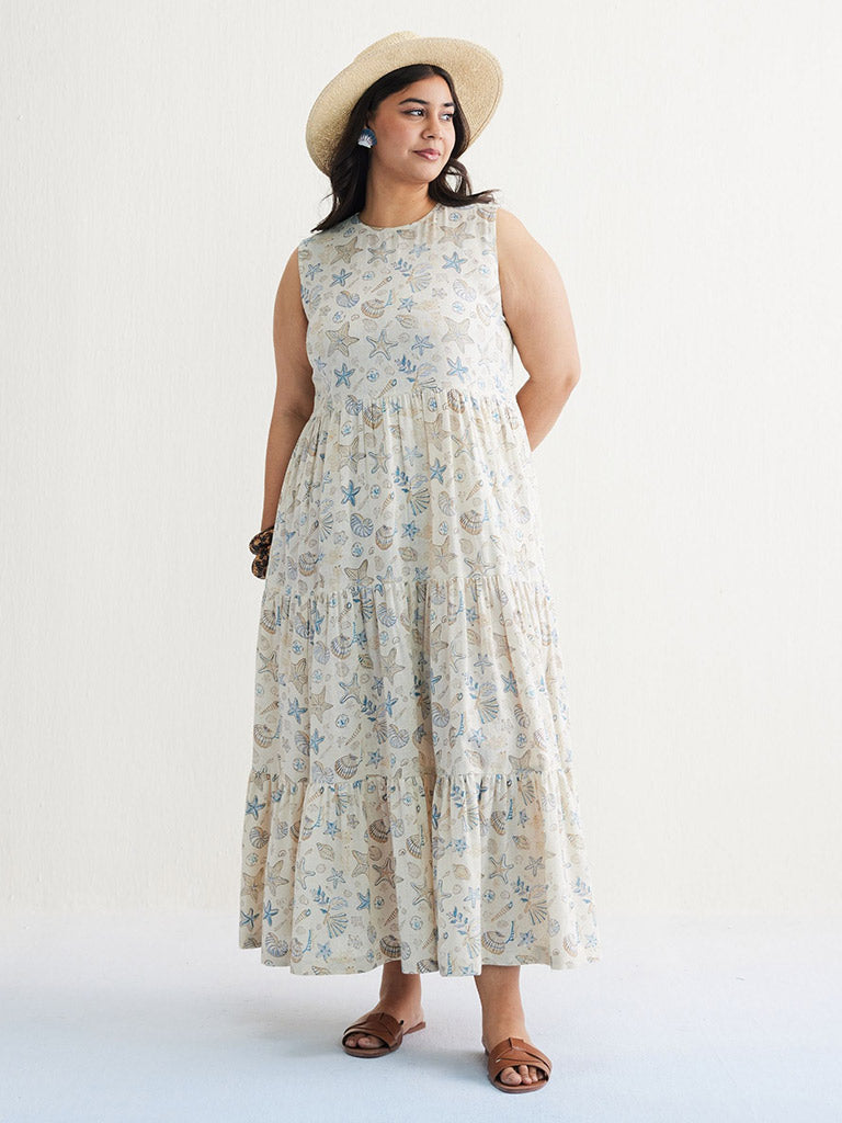 Ocean Island Maxi Dress DRESSES SUI