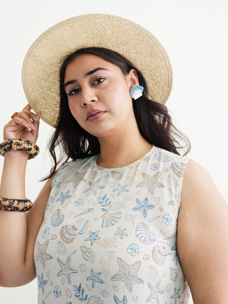 Ocean Island Maxi Dress DRESSES SUI