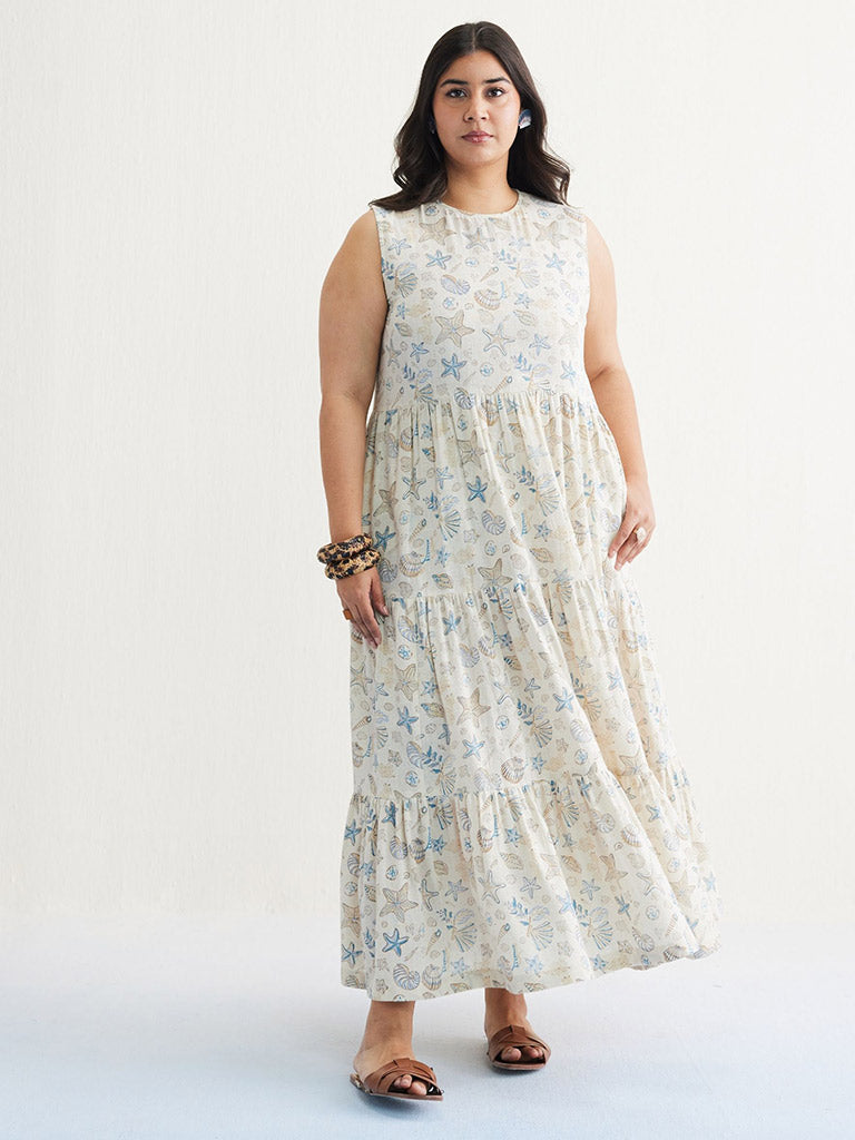 Ocean Island Maxi Dress DRESSES SUI