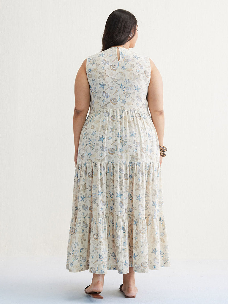 Ocean Island Maxi Dress DRESSES SUI