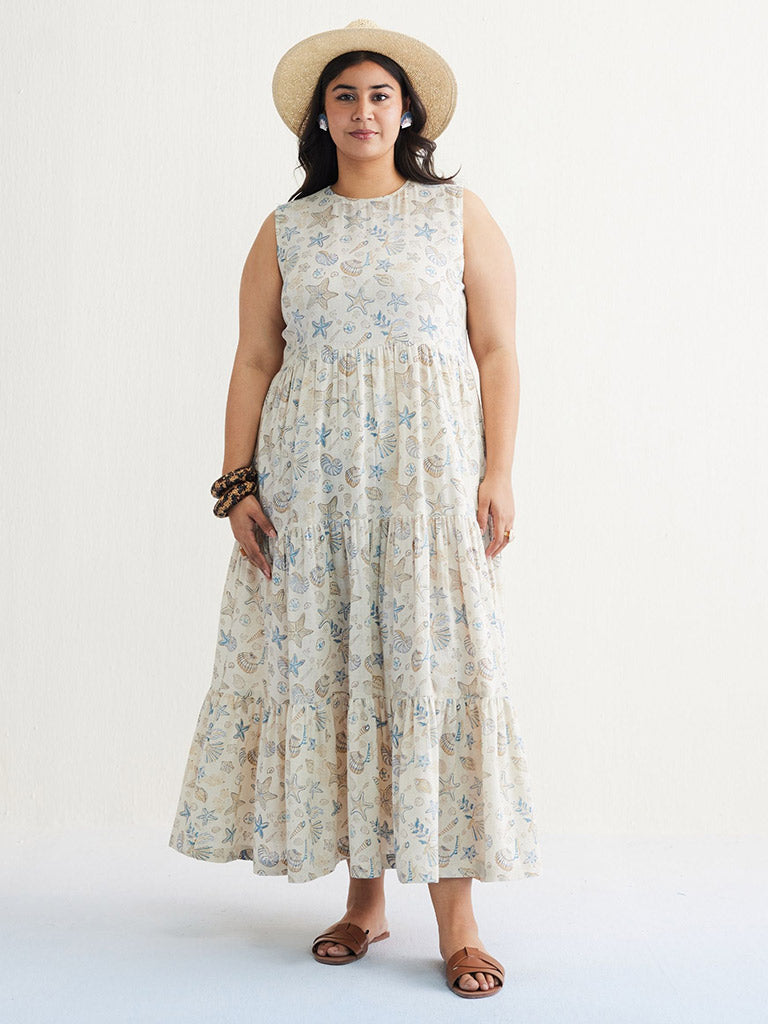 Ocean Island Maxi Dress DRESSES SUI