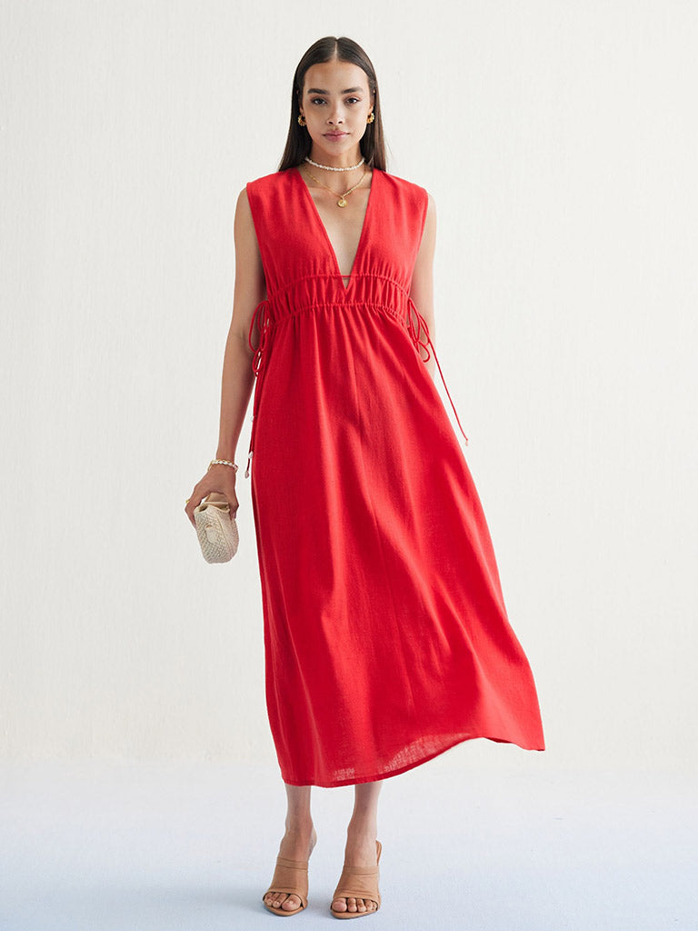 Ocean Nights Maxi Dress DRESSES SUI