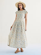 Pearly Ocean Maxi Dress DRESSES SUI