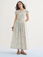 Pearly Ocean Maxi Dress DRESSES SUI