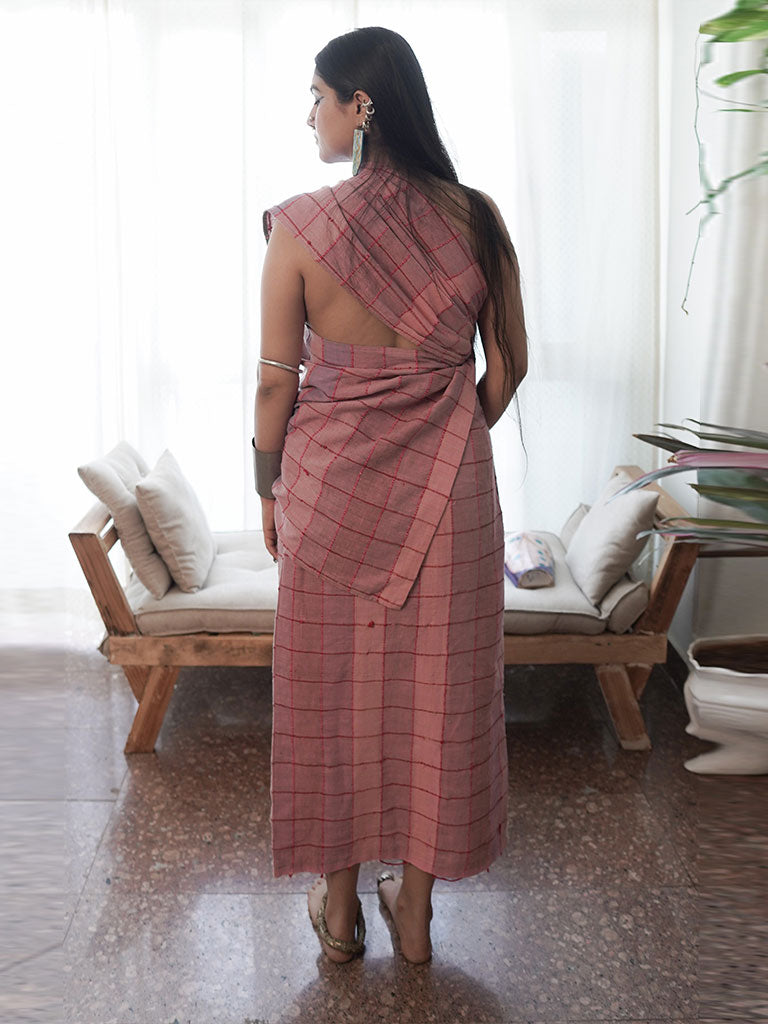 Pink Lungi Wrap Skirt BOTTOMS IRO IRO   